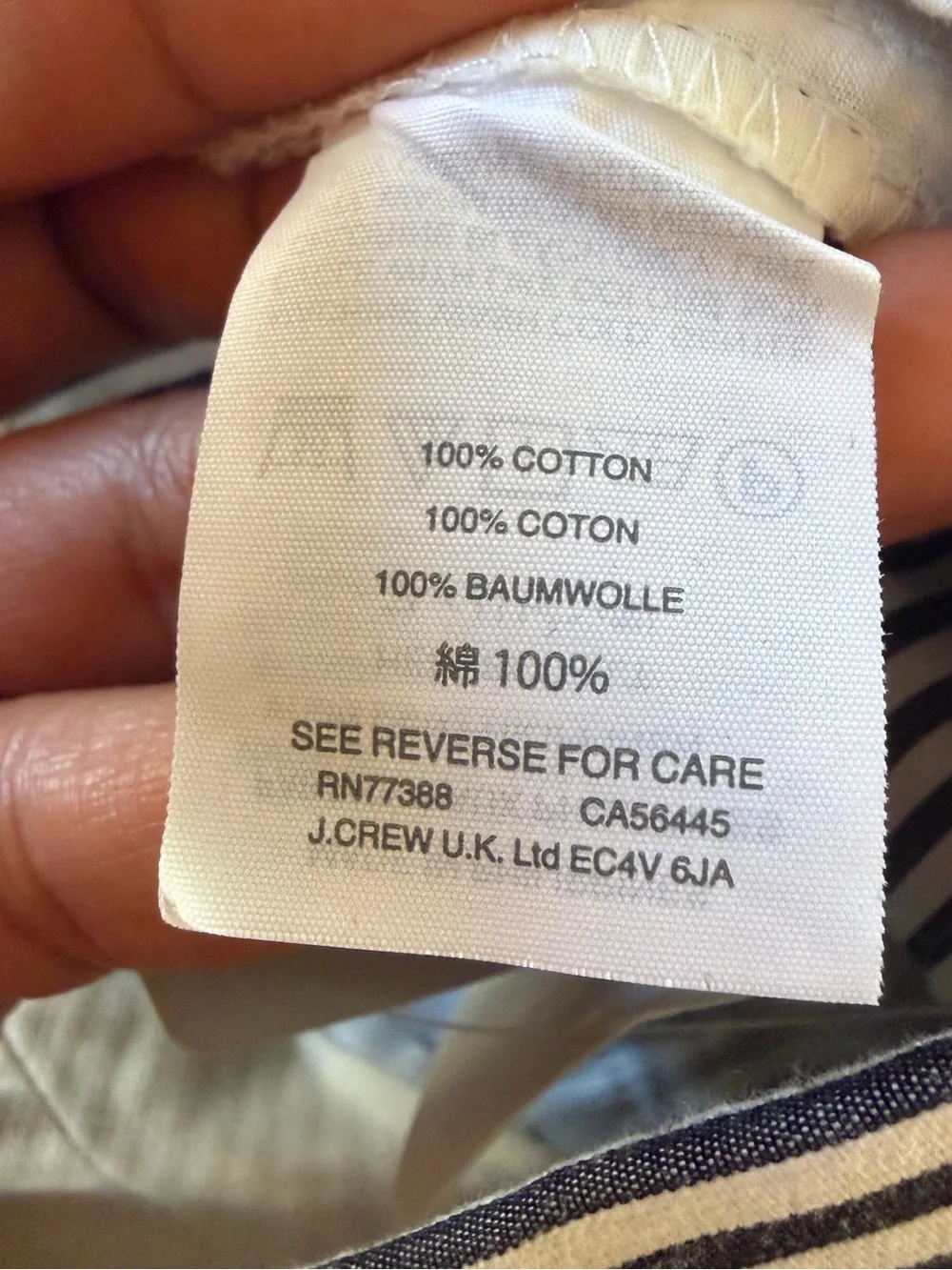 J. Crew Women's Black and White Striped Capri Ankle Dress Pants Size 4 NWT